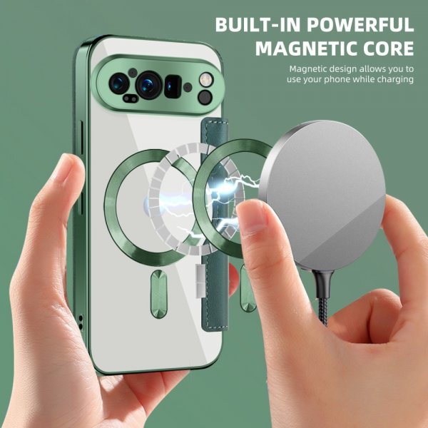 Google Pixel 9 Pro XL Fodral MagSafe Grön