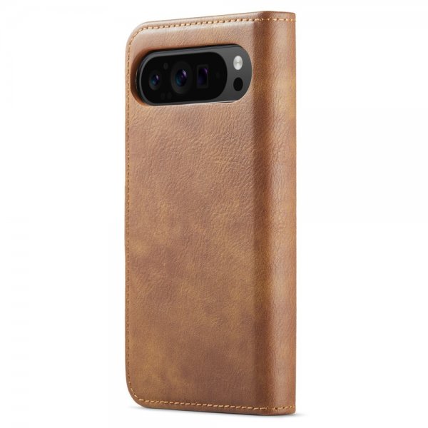 Dg.Ming Google Pixel 9 Pro XL Fodral med Löstagbart Skal Brun