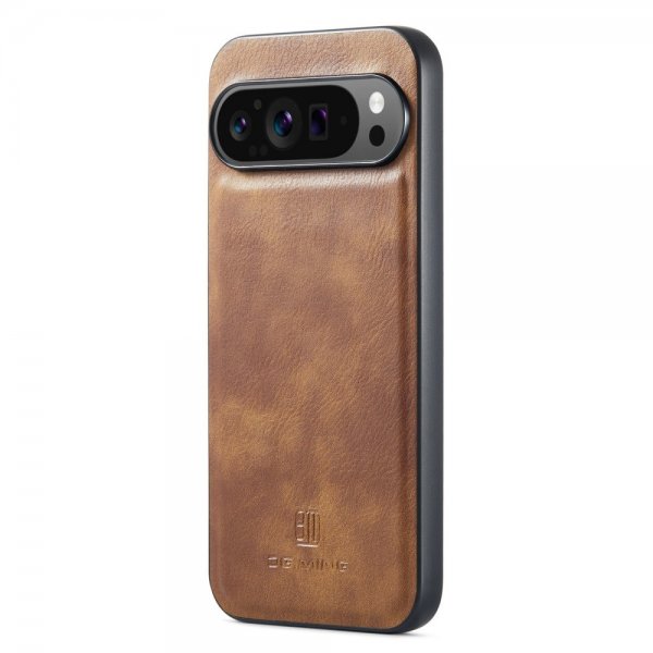 Dg.Ming Google Pixel 9 Pro XL Fodral med Löstagbart Skal Brun