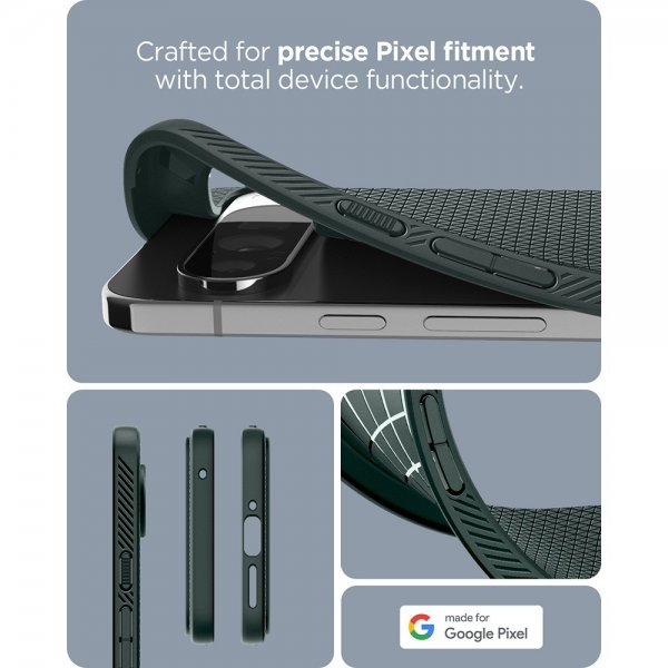 Spigen Google Pixel 9 Pro XL Skal Liquid Air Abyss Green