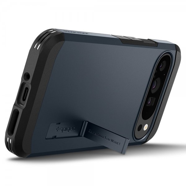 Spigen Google Pixel 9 Pro XL Skal Tough Armor Metal Slate