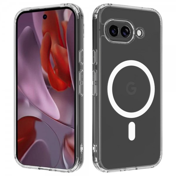 Nordic Covers Google Pixel 9a Skal Feather Series MagSafe Transparent