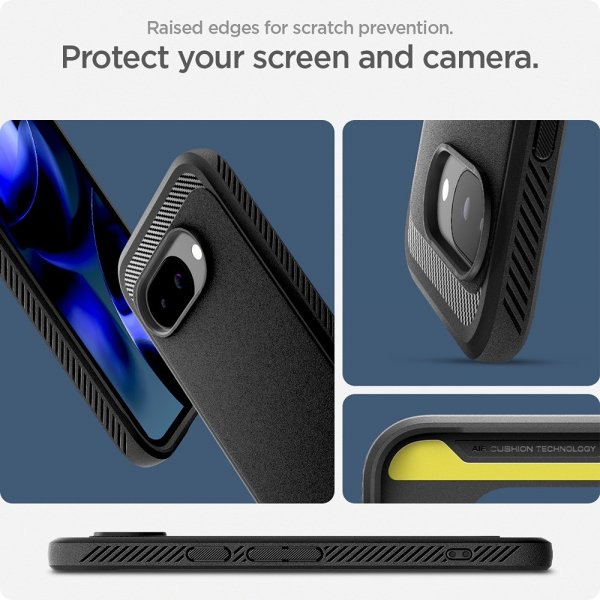 Spigen Google Pixel 9a Skal Rugged Armor MagFit Matte Black