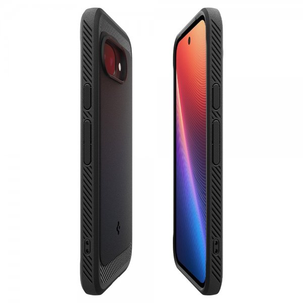 Spigen Google Pixel 9a Skal Rugged Armor MagFit Matte Black
