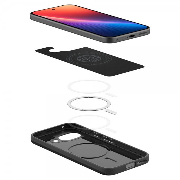 Spigen Google Pixel 9a Skal Thin Fit MagFit Svart