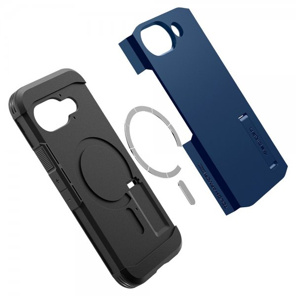 Spigen Google Pixel 9a Skal Tough Armor MagFit Navy Blue