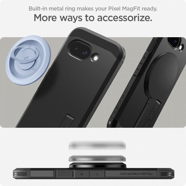Spigen Google Pixel 9a Skal Tough Armor MagFit Svart