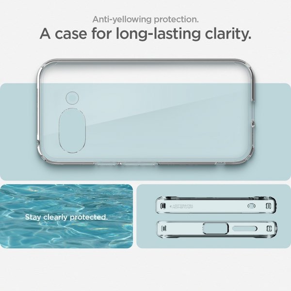 Spigen Google Pixel 9a Skal Ultra Hybrid Crystal Clear