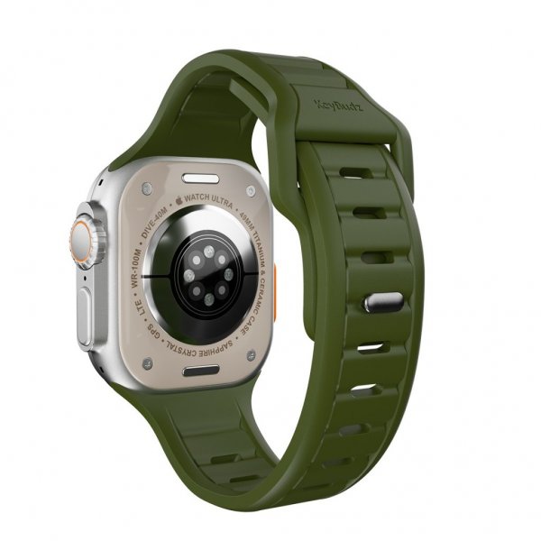 KeyBudz Apple Watch 44/45/46mm/Apple Watch Ultra Armband Journey Forest Green