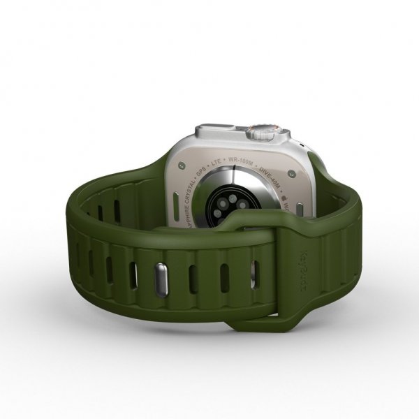 KeyBudz Apple Watch 44/45/46mm/Apple Watch Ultra Armband Journey Forest Green