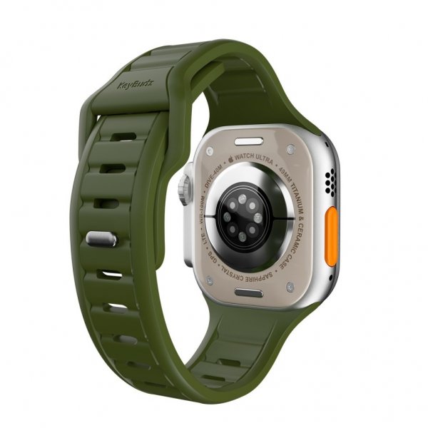KeyBudz Apple Watch 44/45/46mm/Apple Watch Ultra Armband Journey Forest Green