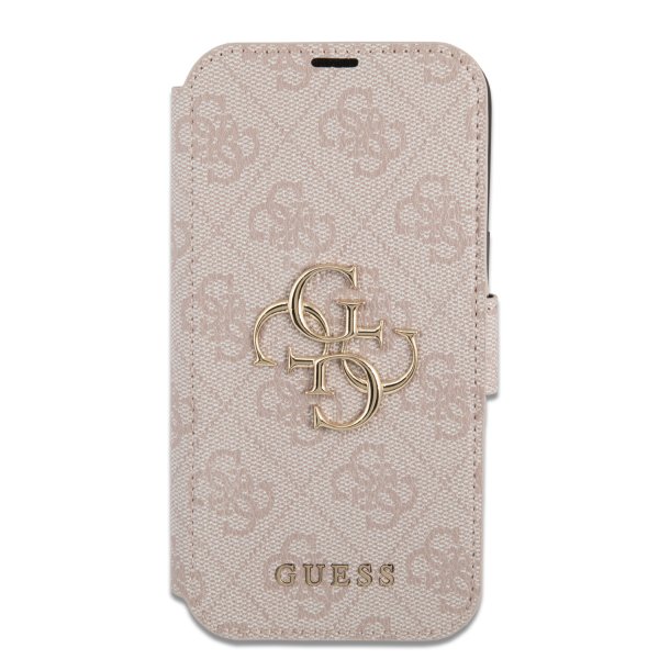 Guess iPhone 15 Pro Max Fodral 4G Logo Rosa