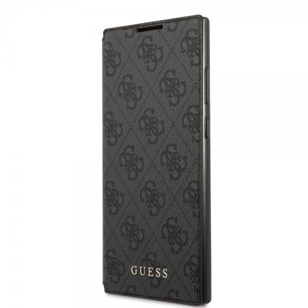 Guess Samsung Galaxy S22 Ultra Fodral 4G Logo Grå