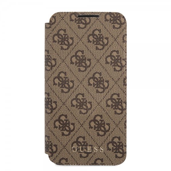 Guess Samsung Galaxy S22 Fodral 4G Logo Brun