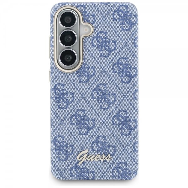Guess Samsung Galaxy S26 Skal 4G Script MagSafe Blå