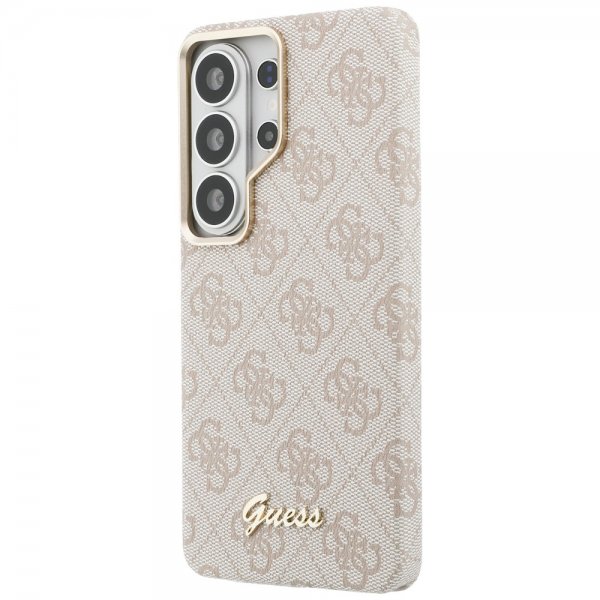 Guess Samsung Galaxy S26 Ultra Skal 4G Script MagSafe Rosa