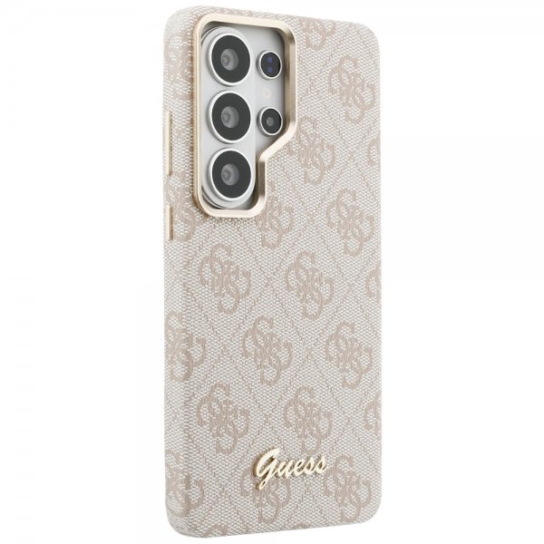 Guess Samsung Galaxy S26 Ultra Skal 4G Script MagSafe Rosa