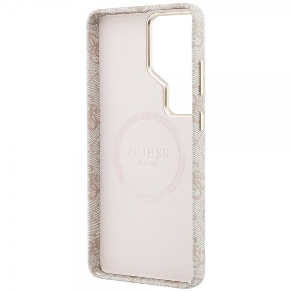 Guess Samsung Galaxy S26 Ultra Skal 4G Script MagSafe Rosa