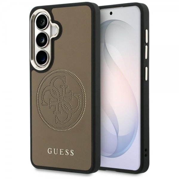Guess Samsung Galaxy S26 Skal Perforated Logo MagSafe Brun