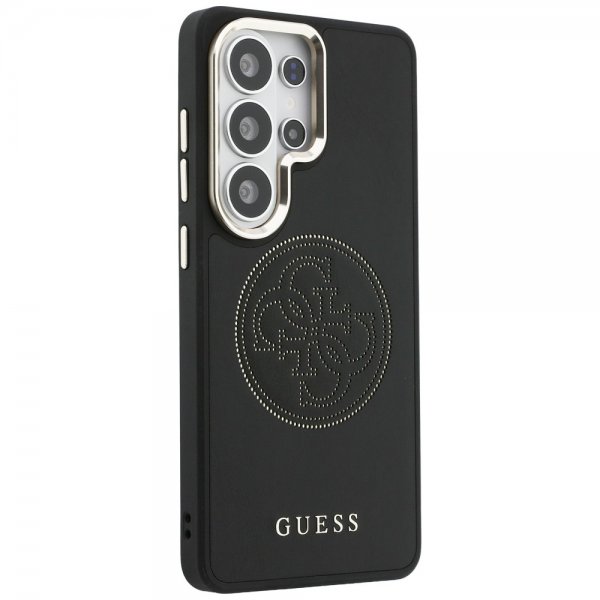 Guess Samsung Galaxy S26 Ultra Skal Perforated Logo MagSafe Svart