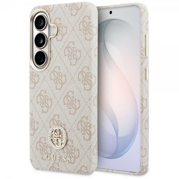Guess Samsung Galaxy S26 Plus Skal 4G Round MagSafe Rosa