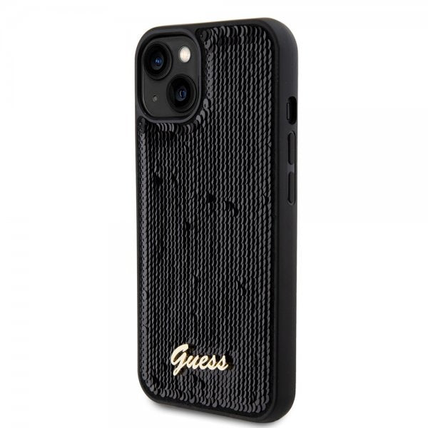 Guess iPhone 13 Skal Sequin Svart