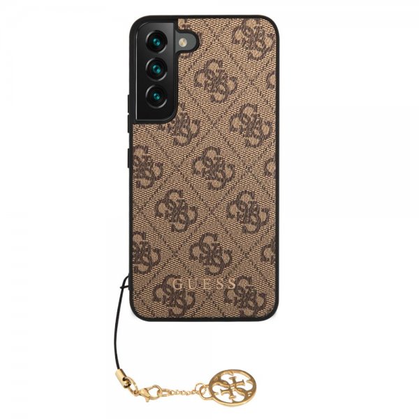 Guess Samsung Galaxy S22 Plus Skal 4G Charms Brun