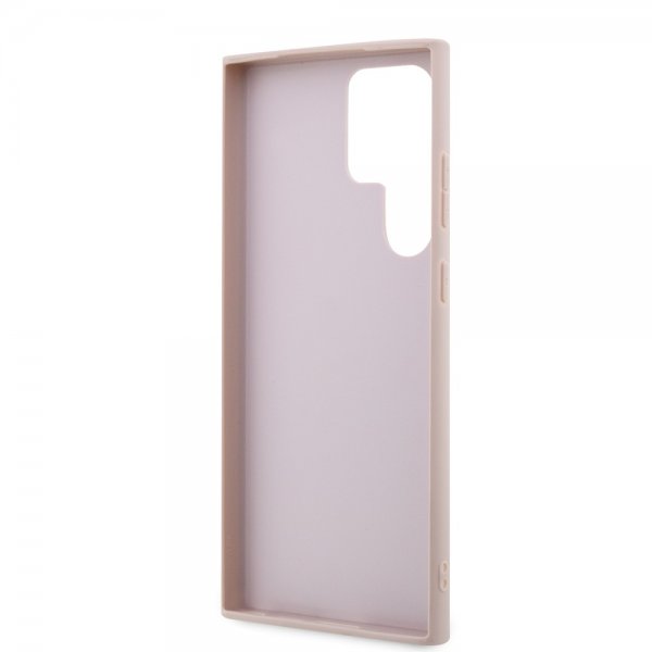Guess Samsung Galaxy S23 Ultra Skal 4G Logo Rosa
