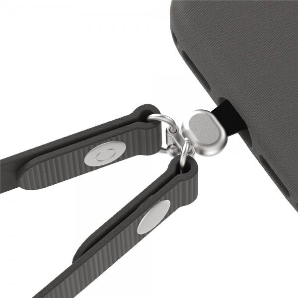 Halsrem till Mobil Quick Release Magnetisk Svart