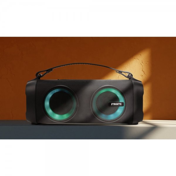 Streetz Högtalare B100 Bluetooth Boombox Speaker Svart