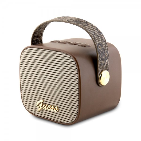 Guess Högtalare Mini Bluetooth Speaker Brun