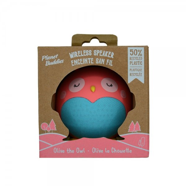 Planet Buddies Högtalare Recycled Olive the Owl