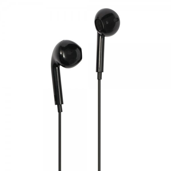 Streetz Hörlurar C200 Semi-In-Ear Headset USB-C Svart