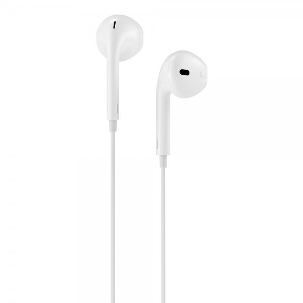 Streetz Hörlurar E100 Semi-In-Ear Earbuds 3.5mm Vit