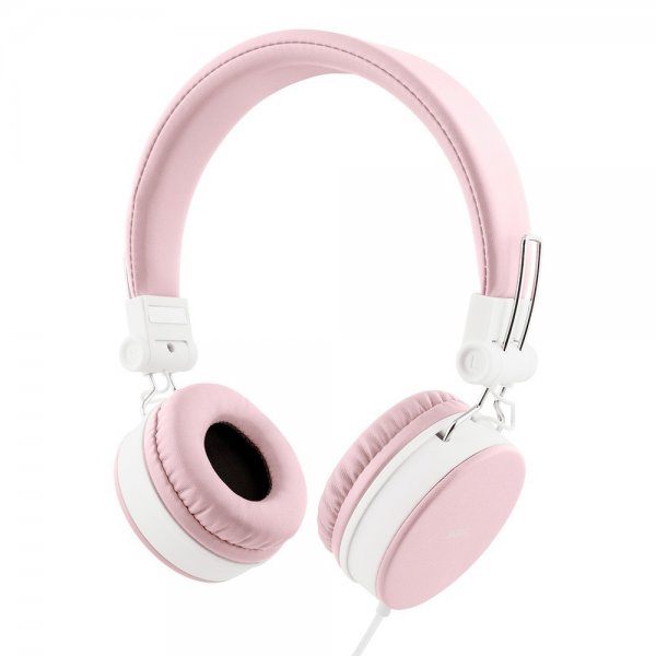 Streetz Hörlurar H300 Headphones 3.5mm Rosa