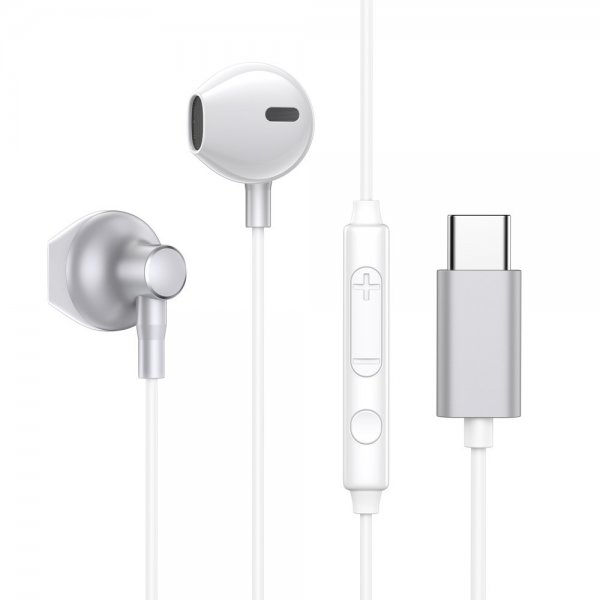 Joyroom Hörlurar JR-EC03 USB-C Silver