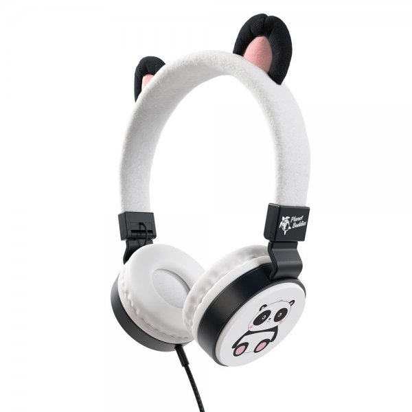 Planet Buddies Hörlurar Recycled Furry Pippin the Panda