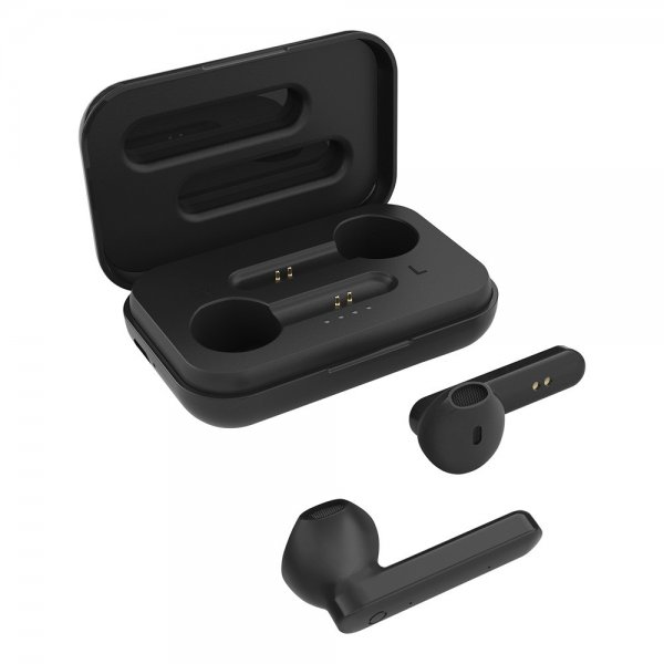 Streetz Hörlurar T110 Wireless Earbuds Semi-In-Ear Matte Svart