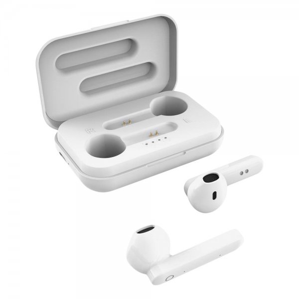 Streetz Hörlurar T110 Wireless Earbuds Semi-In-Ear Vit