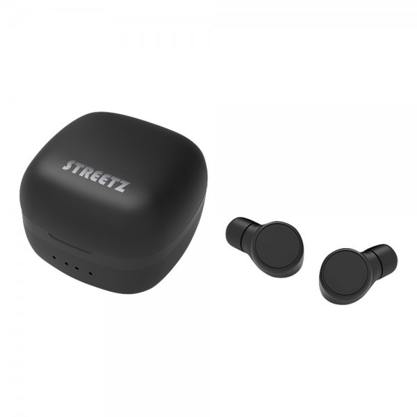 Streetz Hörlurar T200 Wireless Earbuds In-Ear Svart