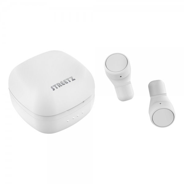 Streetz Hörlurar T200 Wireless Earbuds In-Ear Vit