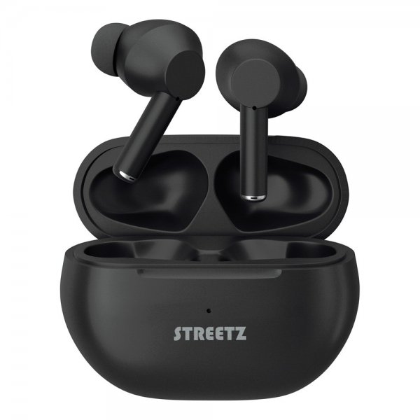 Streetz Hörlurar T230 Wireless Earbuds In-Ear Svart