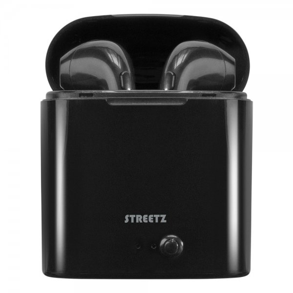 Streetz Hörlurar T50 True Wireless Earbuds Svart