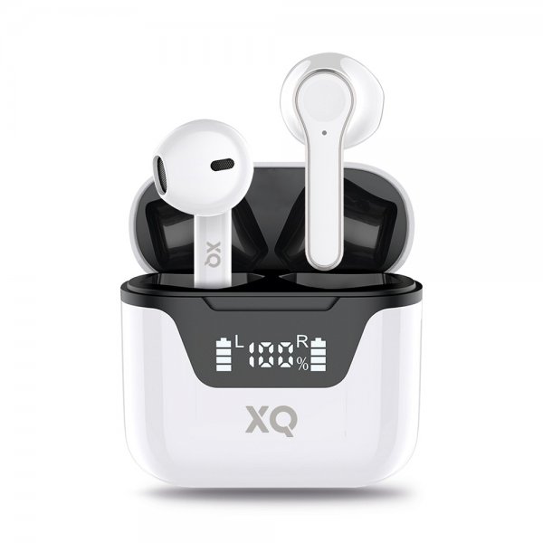 Xqisit Hörlurar TW200 True Wireless Earphones Vit