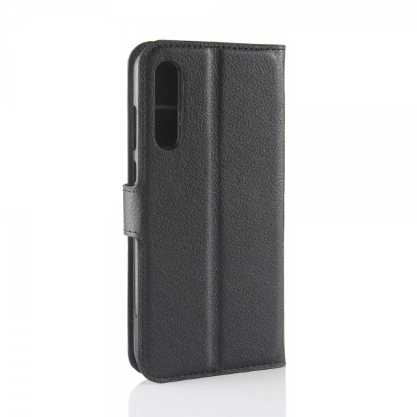Huawei P20 Pro Fodral Litchi Svart