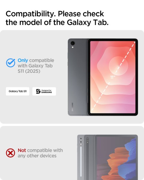 Spigen Samsung Galaxy Tab S11 Skal Nano Pop Blueberry Navy
