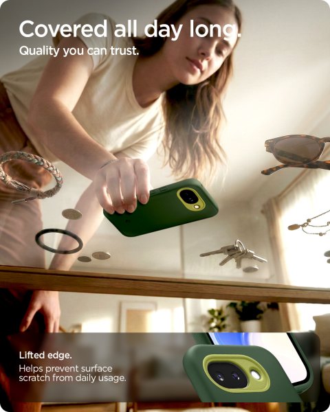 Spigen Google Pixel 10a Skal Nano Pop MagFit Avo Green