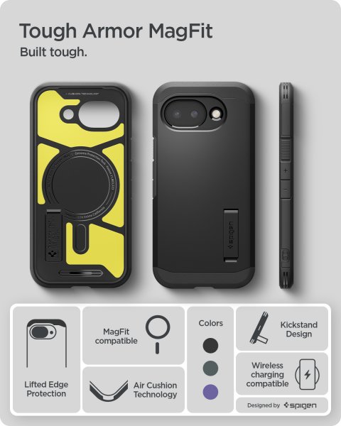 Spigen Google Pixel 10a Skal Tough Armor MagFit Svart