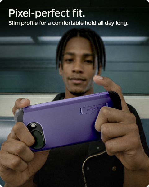 Spigen Google Pixel 10a Skal Tough Armor MagFit Ash Violet