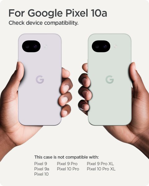 Spigen Google Pixel 10a Skal Ultra Hybrid MagFit Clear White